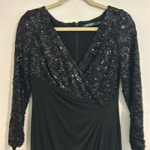 Ralph Lauren black formal dress - Picture 5 of 7